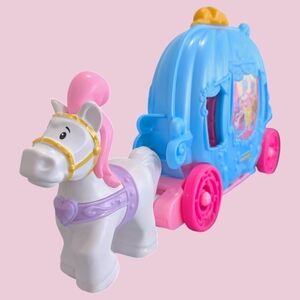 Fisher-Price Little People Toy Disney Princess Cinderella’s Dancing Carriage